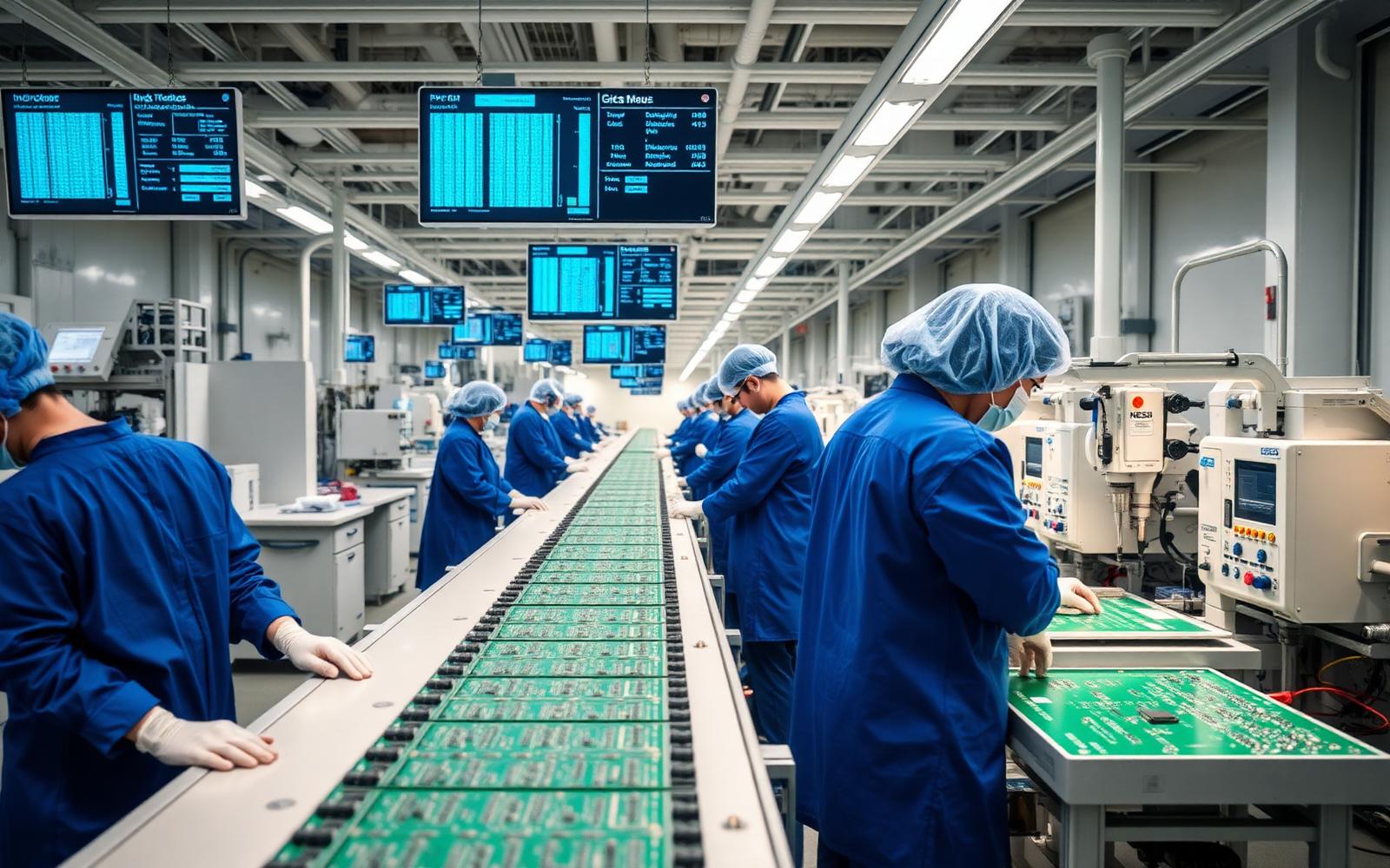 MES-driven production